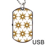 Seamless Repeating Tiling Tileable Dog Tag USB Flash (Two Sides) Back