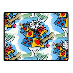 Seamless Repeating Tiling Tileable Two Sides Fleece Blanket (Small)