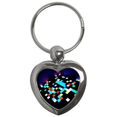 Dance Floor Key Chain (heart)