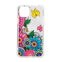 Flowers Pattern Vector Art Iphone 11 Pro 5 8 Inch Tpu Uv Print Case