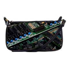 Computer Ram Tech - Shoulder Clutch Bag by Amaryn4rt