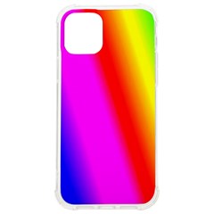 Multi Color Rainbow Background Iphone 12/12 Pro Tpu Uv Print Case by Amaryn4rt