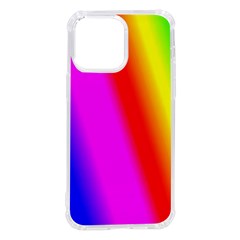 Multi Color Rainbow Background Iphone 14 Pro Max Tpu Uv Print Case by Amaryn4rt