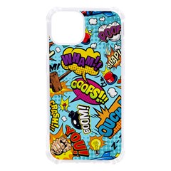 Comic Elements Colorful Seamless Pattern Iphone 13 Tpu Uv Print Case by Amaryn4rt