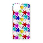 Snowflake Pattern Repeated iPhone 11 Pro Max 6.5 Inch TPU UV Print Case Front