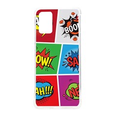 Pop Art Comic Vector Speech Cartoon Bubbles Popart Style With Humor Text Boom Bang Bubbling Expressi Samsung Galaxy S20plus 6 7 Inch Tpu Uv Case by Amaryn4rt