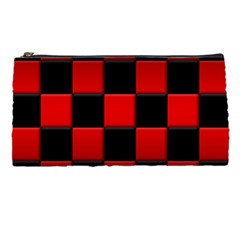 Black And Red Backgrounds- Pencil Case by Amaryn4rt