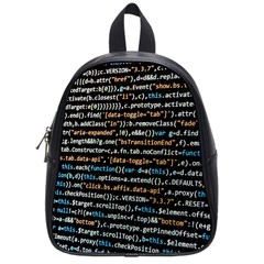 Close Up Code Coding Computer School Bag (small) by Amaryn4rt