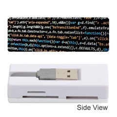 Close Up Code Coding Computer Memory Card Reader (stick) by Amaryn4rt
