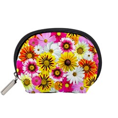 Flowers Blossom Bloom Nature Plant Accessory Pouch (Small)