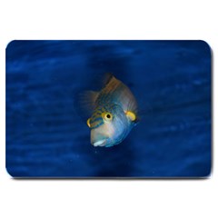 Fish Blue Animal Water Nature Large Doormat by Amaryn4rt