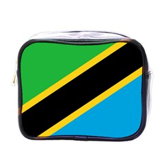 Flag Of Tanzania Mini Toiletries Bag (one Side) by Amaryn4rt