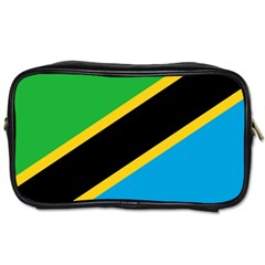 Flag Of Tanzania Toiletries Bag (two Sides) by Amaryn4rt