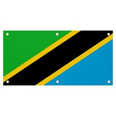 Flag Of Tanzania Banner And Sign 6  X 3  by Amaryn4rt
