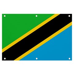 Flag Of Tanzania Banner And Sign 6  X 4  by Amaryn4rt