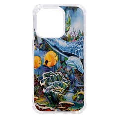 Colorful Aquatic Life Wall Mural Iphone 14 Pro Tpu Uv Print Case by Simbadda