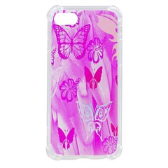 Butterfly Cut Out Pattern Colorful Colors Iphone Se by Simbadda