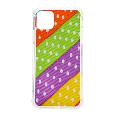 Colorful Easter Ribbon Background Iphone 11 Pro Max 6 5 Inch Tpu Uv Print Case by Simbadda