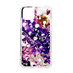 Paint Texture Purple Watercolor Iphone 11 Pro 5 8 Inch Tpu Uv Print Case by Simbadda