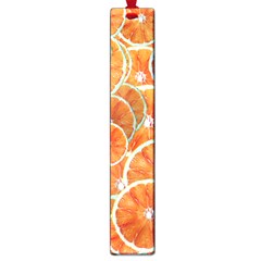 Oranges Background Texture Pattern Large Book Marks by Simbadda