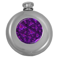 Spheres Combs Structure-regulation Round Hip Flask (5 Oz)
