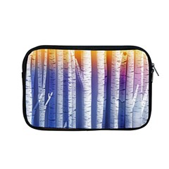 Birch Tree Background Scrapbooking Apple Macbook Pro 13  Zipper Case