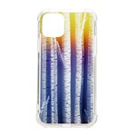 Birch Tree Background Scrapbooking iPhone 11 Pro 5.8 Inch TPU UV Print Case Front