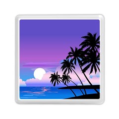 Scenery Landscape Nature Memory Card Reader (square)