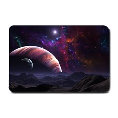 Clouds Fantasy Space Landscape Colorful Planet Small Doormat