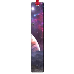 Clouds Fantasy Space Landscape Colorful Planet Large Book Marks