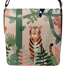 Kids Animals & Jungle Friends Flap Closure Messenger Bag (s)