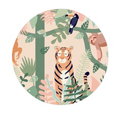 Kids Animals & Jungle Friends Mini Round Pill Box (pack Of 3) by Ravend