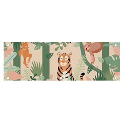 Kids Animals & Jungle Friends Banner And Sign 6  X 2 