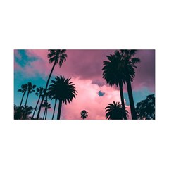 Nature Sunset Sky Clouds Palms Tropics Porous Yoga Headband