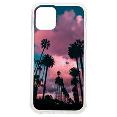 Nature Sunset Sky Clouds Palms Tropics Porous Iphone 12 Mini Tpu Uv Print Case	 by Ravend