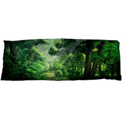 Anime Green Forest Jungle Nature Landscape Body Pillow Case Dakimakura (two Sides)