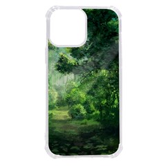 Anime Green Forest Jungle Nature Landscape Iphone 13 Pro Max Tpu Uv Print Case by Ravend