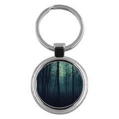 Dark Forest Key Chain (round)