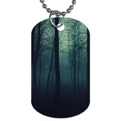 Dark Forest Dog Tag (one Side)