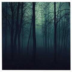 Dark Forest Wooden Puzzle Square