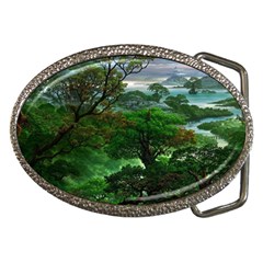 Jungle Forreast Landscape Nature Belt Buckles