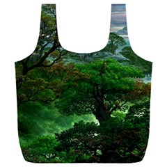 Jungle Forreast Landscape Nature Full Print Recycle Bag (xxxl)