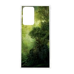 Green Beautiful Jungle Samsung Galaxy Note 20 Ultra Tpu Uv Case by Ravend