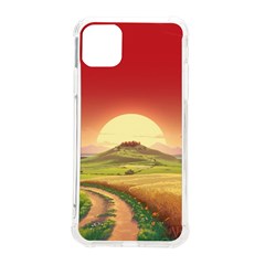 Landscape Sunset Orange Sky Pathway Art Iphone 11 Pro Max 6 5 Inch Tpu Uv Print Case by Ravend