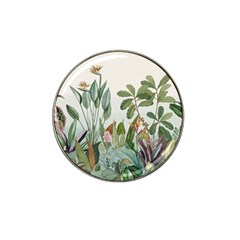 Tropical Jungle Plants Hat Clip Ball Marker by Ravend