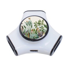 Tropical Jungle Plants 3-port Usb Hub by Ravend