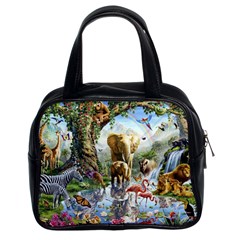 Beautiful Jungle Animals Classic Handbag (two Sides)