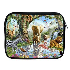 Beautiful Jungle Animals Apple Ipad 2/3/4 Zipper Cases
