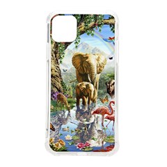 Beautiful Jungle Animals Iphone 11 Pro Max 6 5 Inch Tpu Uv Print Case by Ravend