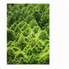 Green Pine Forest Large Garden Flag (two Sides)